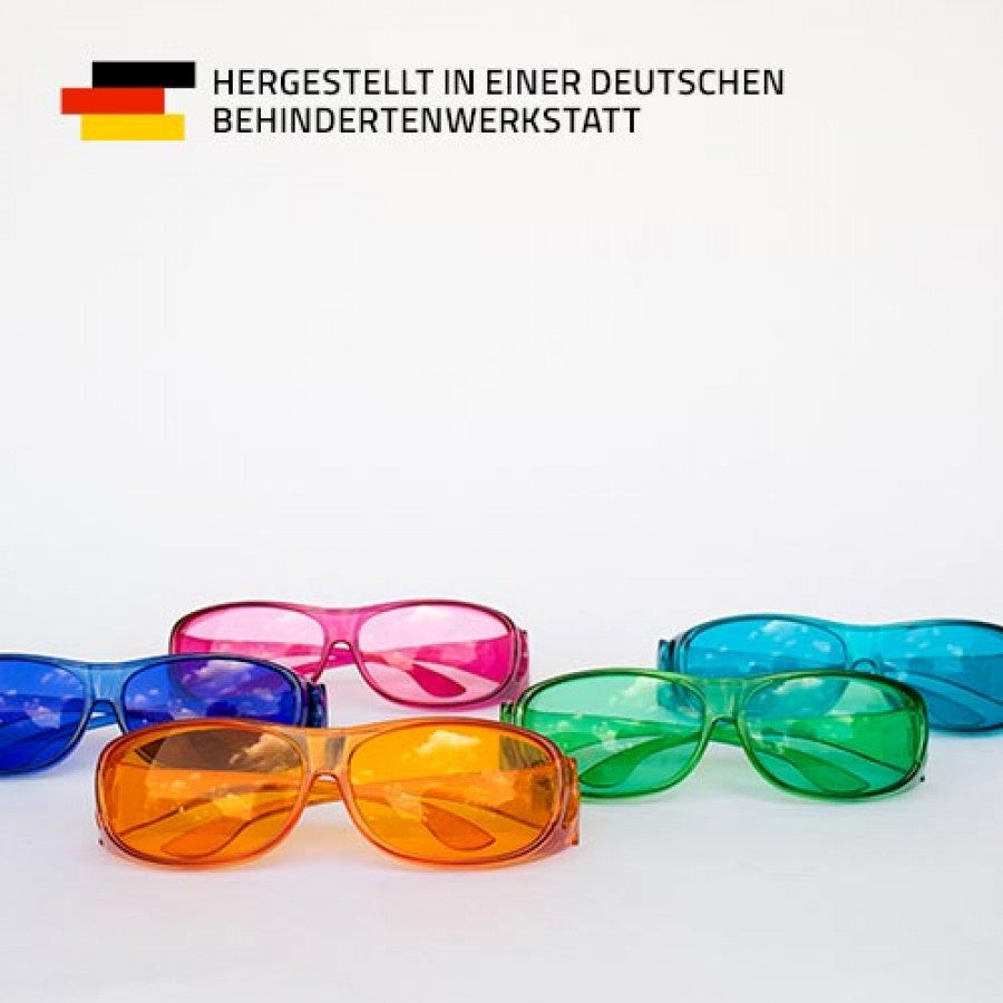 HAPPY Überzieh-Farbtherapiebrille im Set