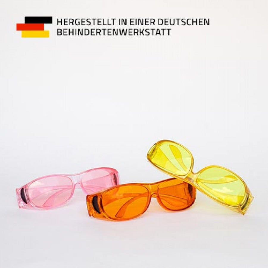 HAPPY Überzieh-Farbtherapiebrille im Set